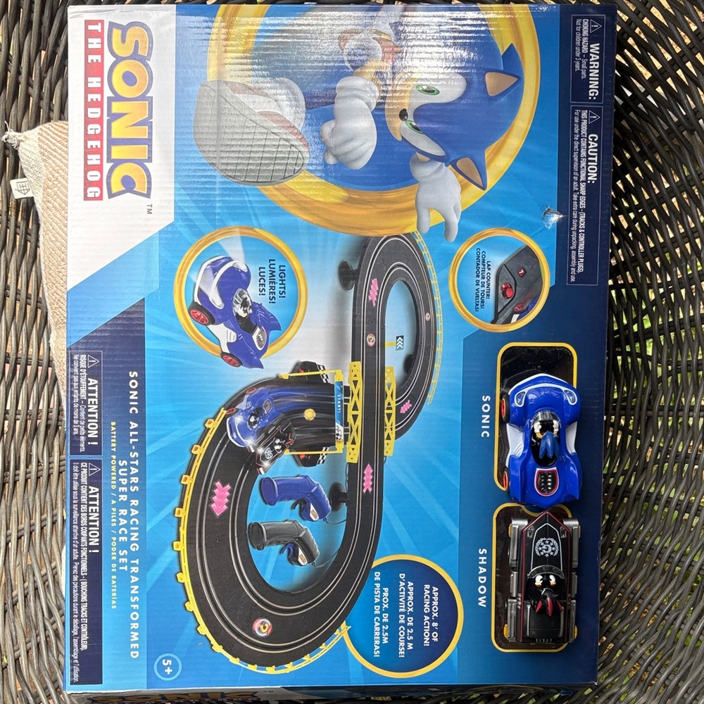 Sonic the Hedgehog Race Track Playset - Blue